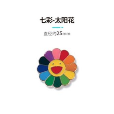카이카이키키 브로치 무라카미 다카시 KAIKAIKIKI 오픈방지 매너브로치 핀뱃지 배찌