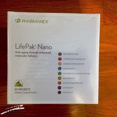 Nu Skin 뉴스킨 파마넥스 라이프팩 나노 60포 유통기한 10/2024 새 제품