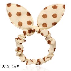 피아이케이7 빵끈리본 스위트 토끼귀 송이 고무줄 머리밴드 악세사리 헤어끈 묶음머리 헤어액세서리 스크런치 헤어슈슈 102