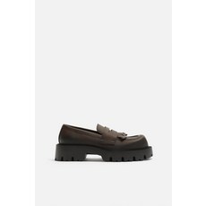 ZARA 자라 CHUNKY 로퍼S WITH FRINGE - 컬러 : 브라운 남성 상품번호: 2625/520/700