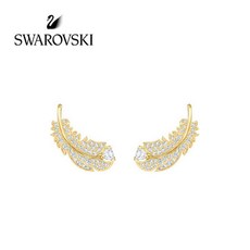 스와로브스키깃털귀걸이