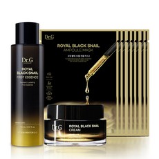 [KT알파쇼핑]닥터지 로얄 블랙 스네일 탄력보습 케어 세트