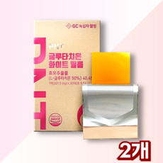 GC녹십자웰빙 PNT 글루타치온 화이트 필름 레몬맛 순도 50%