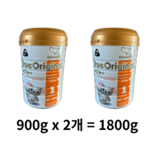 코알라 트루오리지널 골드 분유 1단계, 1800g, 1개