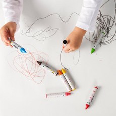 크레욜라크레용굵은24색