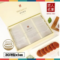 프리미엄 장인명과 고급 궁중 약과 선물세트 호박 찹쌀 조청 약과, 1세트, 900g