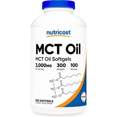 뉴트리코스트 MCT 오일 3000mg 소프트젤