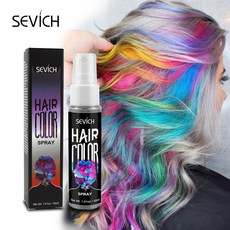 Sevich 15ml 헤어 컬러 스프레이 인스턴트 헤어 컬러 임시 헤어 염색 스타일링 제품 일회용 헤어 컬러 뷰티 메이크업|헤어 칼라|, 1개(A1), CHINA(A1)