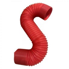 에어호스 에어릴 냉기 흡입 호스 차량용, Red 76mm Diameter, 1개