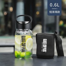운동 물통 과일 주스 귀여운물통 헬스 쉐이커 캠핑 업소용 공기 밀크티 설탕 냉각 풍미, 1 === 600ml쇼트티칸 핸드백 컵홀더 포함 ===, 1개