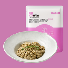 댕초이스 강아지 건강 화식 대용량 습식사료, 2kg, 1개, 아마씨