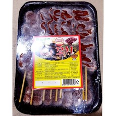 청하 닭 염통 꼬지 4단 금미 400g x20식자재 업소용 식재료 식당용 대용량 단체 급식용, 20개, 1