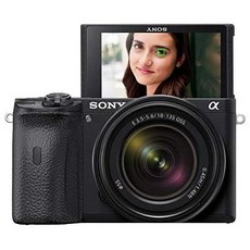 Sony Alpha A6600 Mirrorless Camera with 18-135mm Zoom Lens, One Color_w18-135mm Lens, 상세 설명 참조0, 상세 설명 참조0