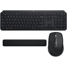 Logitech MX Anywhere 3 Compact Performance Mouse(검은색) 번들 MX Keys Advanced Wireless 키보드 및 Palm Rest(3품목):, 단일옵션, 단일옵션, 단일옵션