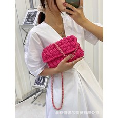 손뜨개클러치백완제품