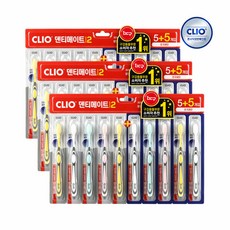 크리오 덴티메이트 시즌2 초극세모 칫솔 5+5입 x3개