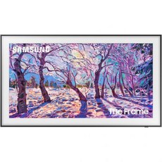 삼성 75인치 클래스 QLED 4K 더 프레임 LS03B 시리즈 퀀텀 HDR 아트 모드 반사방지 매트 디스플레이 슬림 핏 월마운트 포함 스마트 TV wAlexa 내장 QN75LS0, 75-Inch, TV Only, TV Only