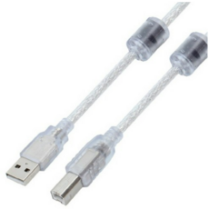 엠비에프 USB 2.0 AB 고급형 케이블 MBF-UB250HQ, 3개, 5m.