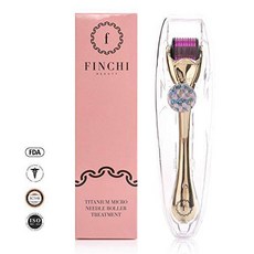 Finchi Derma Roller for Skin Care [540 티타늄 마이크로 니들 링 0.25mm ?