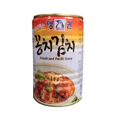 펭귄 꽁치김치 380g 꽁치캔 통조림, 1개
