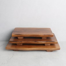 다름나무 다리 도마(3size)/초밥용, 소, 1개