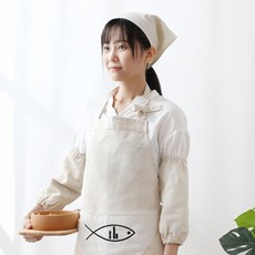 군소군 솔리드 무지 롱주방 키친 보호함 소매 작업 토시 통겨울 가을 오염방지 삼각 두건 실내 집안일 남녀