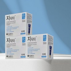 지닥터 혈당시험지 50매 x 3개, 50개입