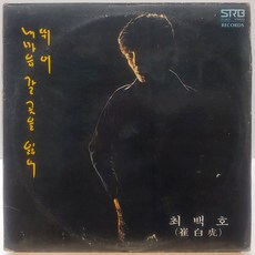 [중고LP] 최백호 윤정하 신곡모음 (내마음 갈곳을 잃어/빈자리) LP