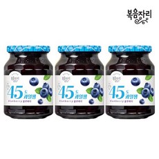 복음자리 45도 블루베리과일잼 350g x3개, 3개