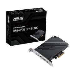 ASUS USB4 PCIe Gen4 USB4 DisplayPort 1.4 PCIe 4.0 x4 카드 듀얼 포트(USB-C) 포트, 1개