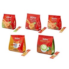 말레이시아 BOH TEA 테타릭 밀크티 Teh Tarik 27g x 12스틱 분말, 1개, 12개입