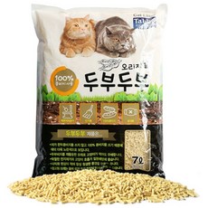 테비토퍼 두부두부 고양이모래, 7L, 6개, 오리지널 오리지널