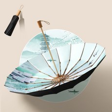 햇빛차단3단튼튼한버튼양우산