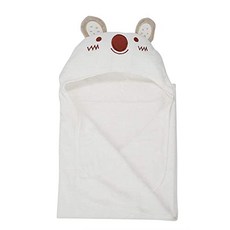 후드 아기 수건 유기농 대나무 부드러운 양면 봉제 천연 슈퍼 흡수성 내구성 곰 목욕 수건 어린이를위한 최고의 아기 목욕 수건 (Robust Bear), Robust Bear