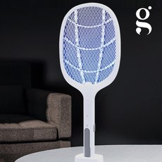 충전식 전기 파리채 모기채 트랩 초파리 날파리 모기 퇴치기 러브버그, 전기 모기채(모기채+트랩모드)