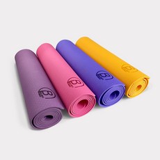 밸런스파워 TPE 요가매트 6mm 안밀리는 스트레칭 필라테스 홈트 운동 헬스 매트