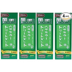일본직발송 6. 삼화통상 【정리 사】 다시마와 말유의 헤어 컬러 트리트먼트 브라운×4개 B07MQFSYJH