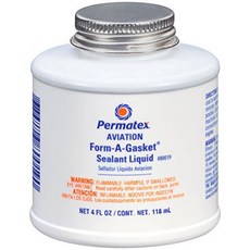 Permatex 80019-12PK Aviation Form-A-Gasket No. 3 Sealant 4 oz. (Pack
