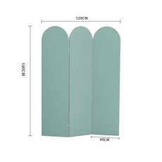 셀프아치가벽 아치 소재 원룸 셀프 아치게이트 스크린 바람막이, 병풍 연두색 3겹