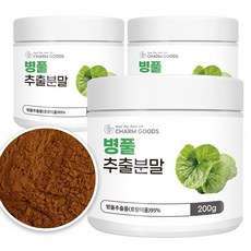 식용 병풀추출물 병풀 분말 가루 호랑이풀 병풀차, 200g, 3개