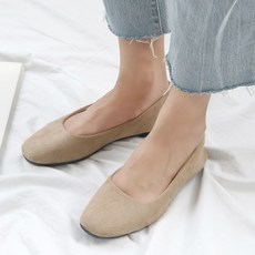 스웨이드플랫슈즈