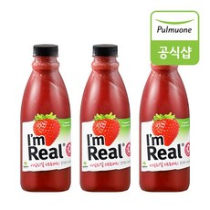 풀무원 아임리얼 스트로베리 700ml x 3개, 아임리얼 스트로베리(700ml) x 3개