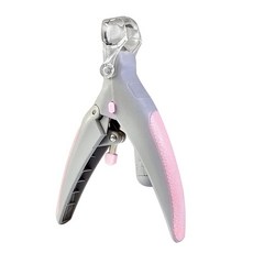 애완 동물 강아지 커터 고양이 개 손톱 깎기 커팅 머신 미용 가위 잠금 장치 LED 조명 트리머 발톱, pink_CN, [02] pink, 1개