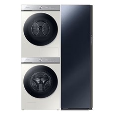 삼성 비스포크 세탁기 건조기 에어드레서 패키지 WF24A9500KE+DV20A9740CE+DF10B9500CS