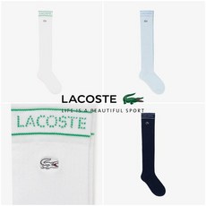 라코스테 LACOSTE 스포츠 라코스테스포츠 여성 기본 니삭스 RA126E-54G 3컬러 419199, FREE (0TU)