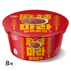 하림 마라쌀 볶음면 119g, 8개