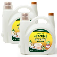 컨센서스 세탁세제 베이비파우더 5.5L x2개 중성세제, 단품, 1개