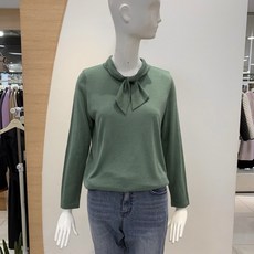 더아이잗 리본 하이넥 풀오버니트 IK3M1PO97_IS
