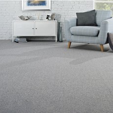 이노하우스 *리퍼상품* 호텔식 DIY 미끄럼방지 타일카페트 8장 (50cm x 50cm) 6색상, 01.모던그레이