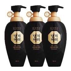 댕기머리 명품 스페셜 모발 관리 샴푸, 3개, 500ml
